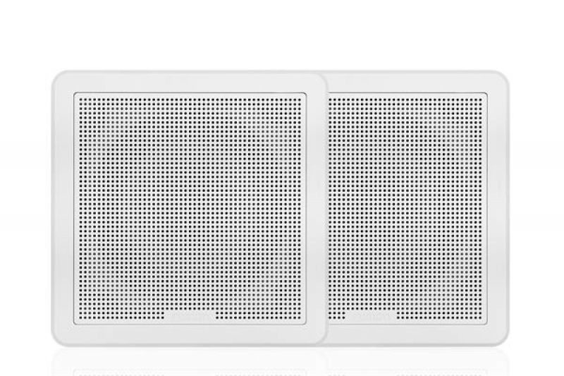 Fusion FM-F65SW 6,5" Flush Mount Lautsprecher, quadr. weiß Fusion FM-F65SW 6,5" Flush Mount Lautsprecher, quadr. weiß