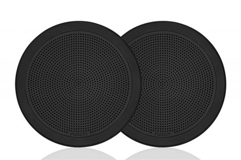 Fusion FM-F77RB 7,7" Flush Mount Lautsprecher, rund schwarz Fusion FM-F77RB 7,7" Flush Mount Lautsprecher, rund schwarz