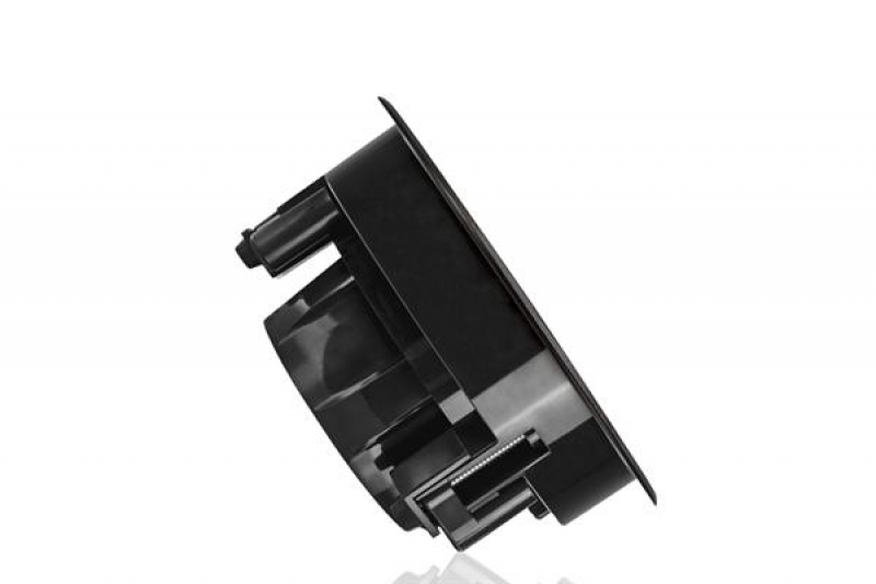 Fusion FM-F77RB 7,7" Flush Mount Lautsprecher, rund schwarz Fusion FM-F77RB 7,7" Flush Mount Lautsprecher, rund schwarz