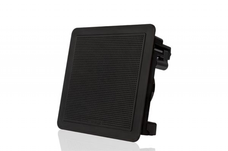 Fusion FM-F77SB 7,7" Flush Mount Lautsprecher, quadr schwarz Fusion FM-F77SB 7,7" Flush Mount Lautsprecher, quadr schwarz