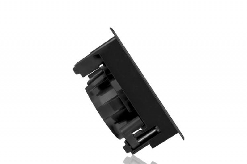 Fusion FM-F77SB 7,7" Flush Mount Lautsprecher, quadr schwarz Fusion FM-F77SB 7,7" Flush Mount Lautsprecher, quadr schwarz