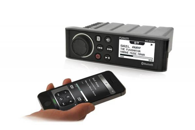 Fusion MS-RA70 Radio - 2 Zonen (ohne NMEA-2000 Anschluss) Fusion MS-RA70 Radio - 2 Zonen (ohne NMEA-2000 Anschluss)