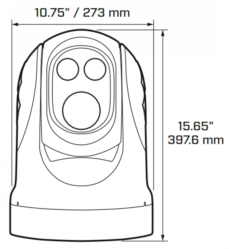 FLIR Stabilisierte Thermal Kamera M-Serie M-400 30Hz