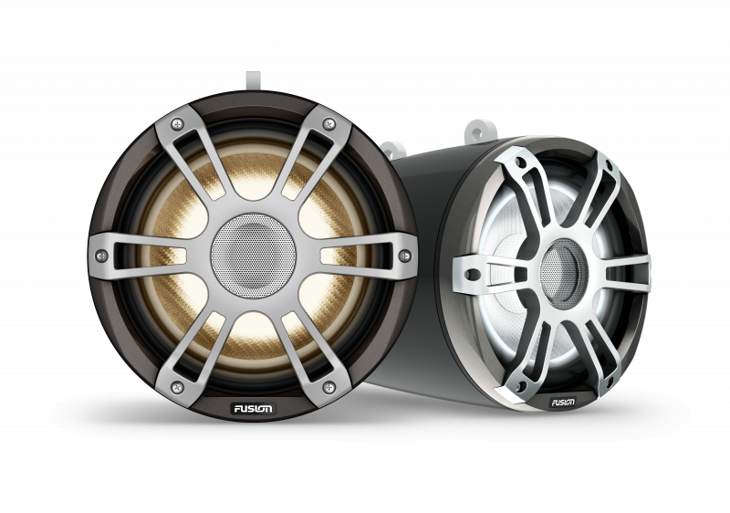 Fusion SG-FLT883SPB 8,8" Waketower Speaker Signature 3i Sports schwarz (1 Paar) 330W LED CRGBW