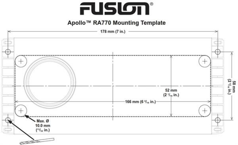 Fusion Apollo MS-RA770 Marine Radio mit WiFi Fusion Apollo MS-RA770 Marine Radio mit WiFi
