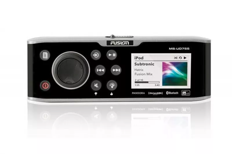 Fusion MS-UD755 Radio - AM/FM/Unidock/Bluetooth/USB/NMEA2000 - 4 Zonen