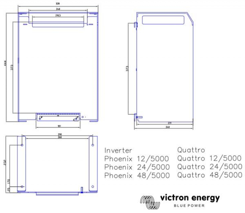 Victron Phoenix Inverter 24/5000 230V Victron Phoenix Inverter 24/5000 230V