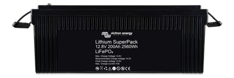 Victron Lithium SuperPack 12,8V/200Ah (M8) Victron Lithium SuperPack 12,8V/200Ah (M8)