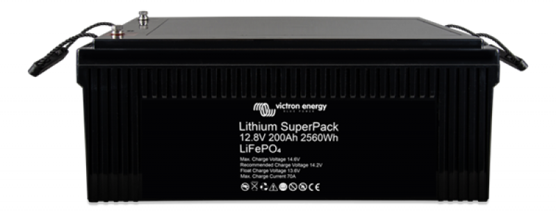 Victron Lithium SuperPack 12,8V/200Ah (M8) Victron Lithium SuperPack 12,8V/200Ah (M8)