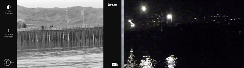 Raymarine E70518 FLIR M364C Stabilised Wärmebildkamera – Dual Sensor 640 × 512, 30 Hz, 24° FoV, Pan & Tilt