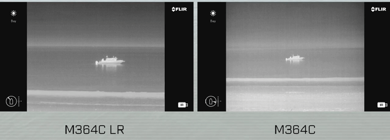 Raymarine E70519 FLIR M364C Stabilised IP Wärmebildkamera – Dual Sensor 640 × 512, 9 Hz, 24° FoV, Pan & Tilt