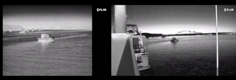 Raymarine E70525 FLIR M364 Stabilised Wärmebildkamera – 640 × 512, 30 Hz, 24° FoV, Pan & Tilt, elektronischer Zoom