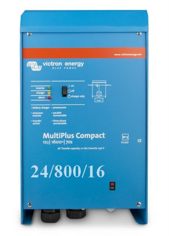 Victron MultiPlus Compact 24/800/16-16 230V Victron MultiPlus Compact 24/800/16-16 230V