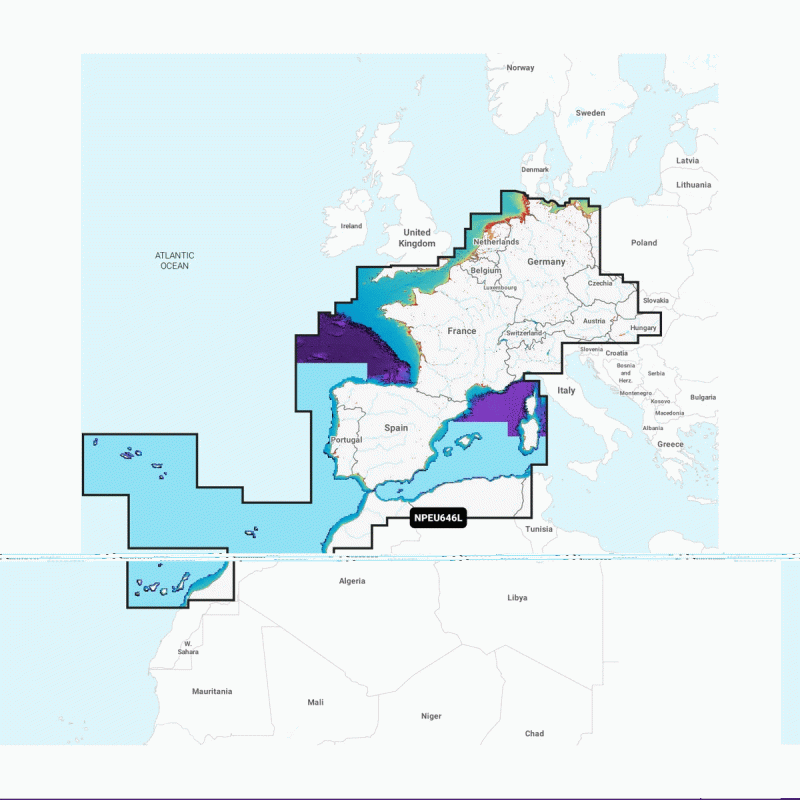 Navionics Platinum+ auf MSD-Modul - NPEU646L+