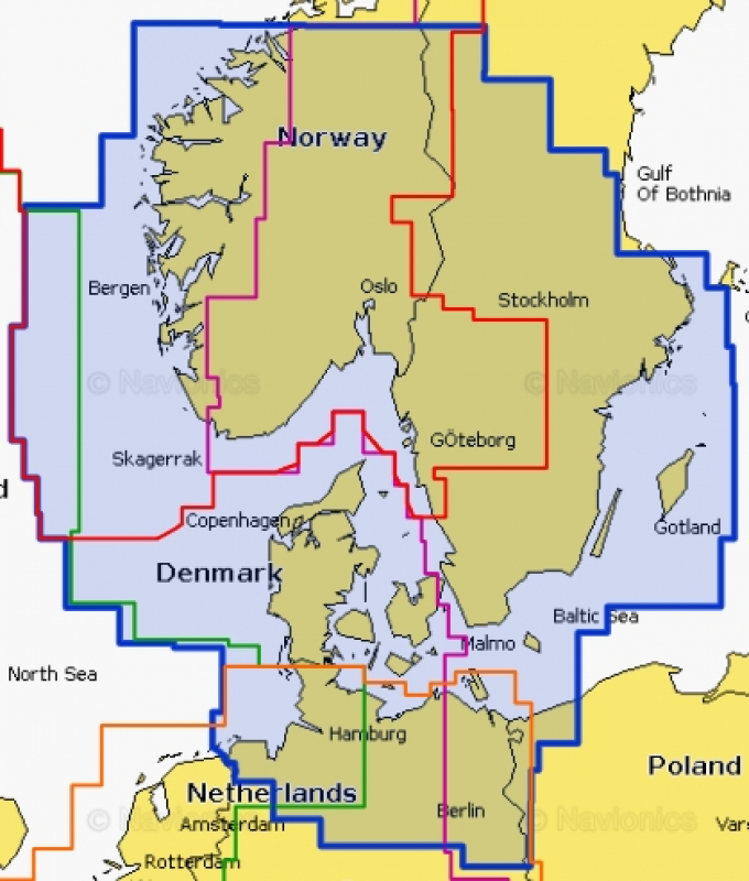 Navionics+ auf MSD-Modul unprogrammiert