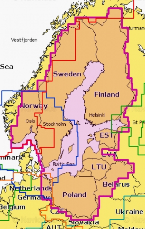 Navionics+ auf MSD-Modul unprogrammiert