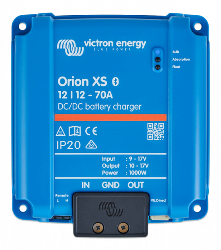 Victron Orion Smart XS 12/12-70A B2B Charger – Batterie-zu-Batterie-Ladegerät 70A