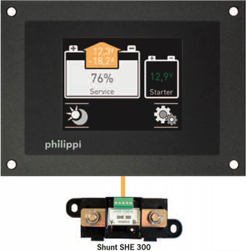 Philippi Batterie-Monitor BLS Set - Ferropilot (Berlin) GmbH - Ferroberlin