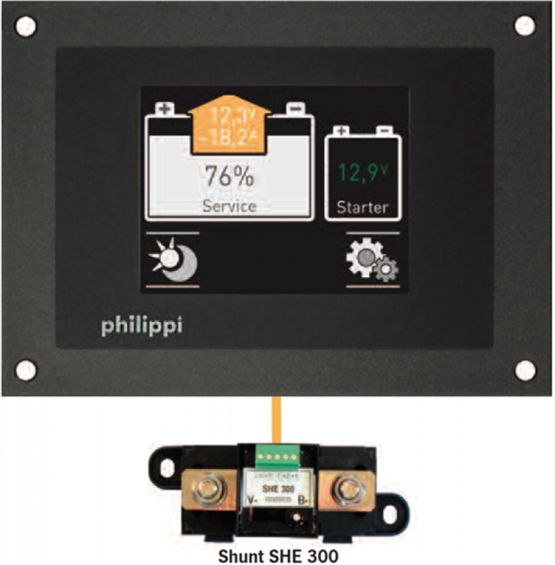 Philippi Batterie-Monitor BLS Set Philippi Batterie-Monitor BLS Set