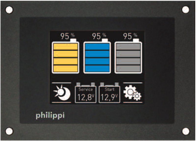 Philippi Tank-Monitor TCS (für 3 Tanks)