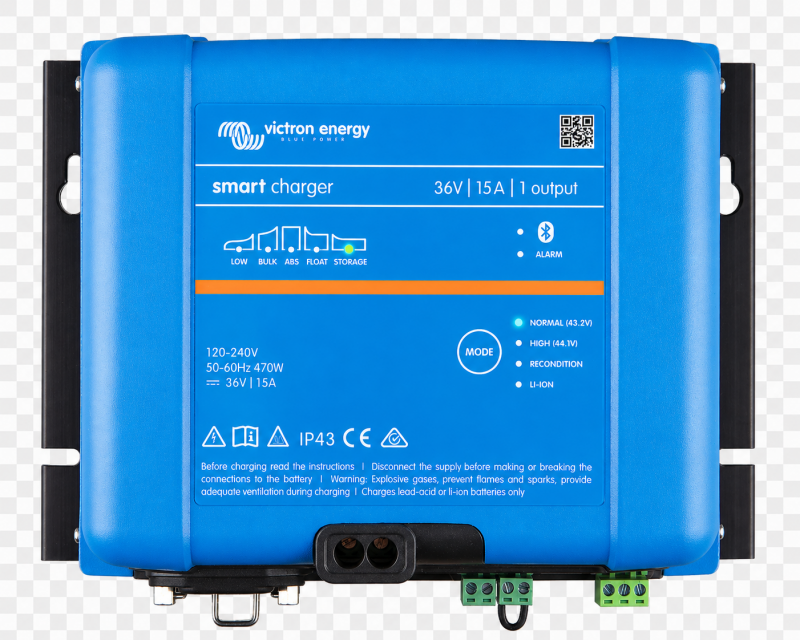 Victron Phoenix Smart IP43 Charger 36/15(1) 120-240V