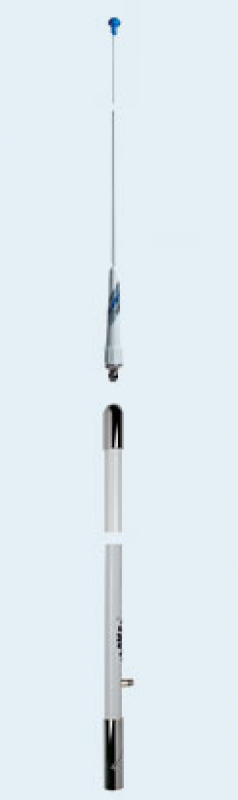 Glomex SSB-Antenne PRA 601 - 7m 2-teilig - Kabelaustritt an der Seite