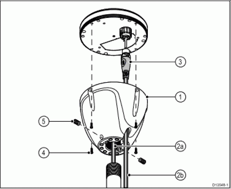 Raymarine A80370 Montageadapter