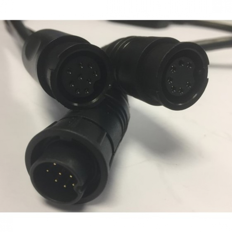 Raymarine A80486 Y-Geberadapterkabel 9-Pin Gerät auf 9-Pin Geber & 7-Pin Geber