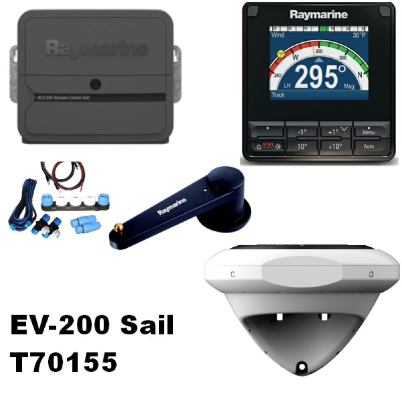 Raymarine T70155 Evolution EV-200 Sail Autopilot-Paket Raymarine T70155 Evolution EV-200 Sail Autopilot-Paket
