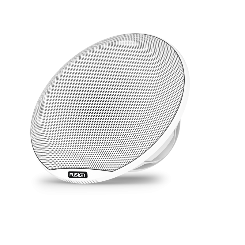 Fusion SG-F883W 8,8" Marine Einbau-Lautsprecher 330W (1 Paar), Classic-White-Grill Fusion SG-F883W 8,8" Marine Einbau-Lautsprecher 330W (1 Paar), Classic-White-Grill