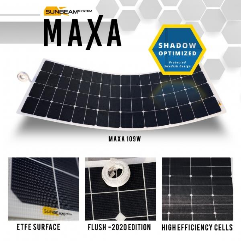 Sunbeam System Solarmodul Maxa 54W Flush Sunbeam System Solarmodul Maxa 54W Flush