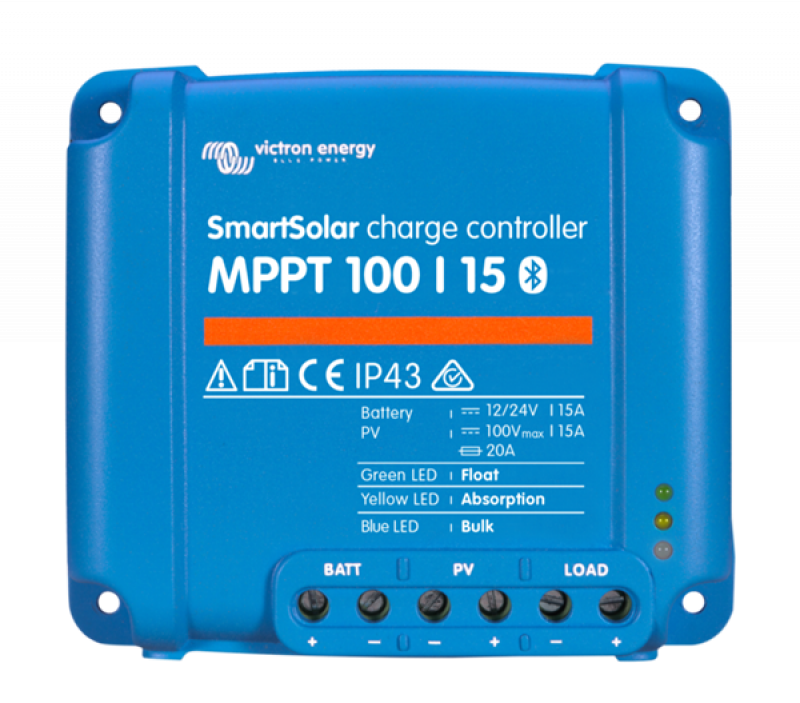 Victron Solar Laderegler SmartSolar MPPT 100/15 (12/24V-15A) Bluetooth