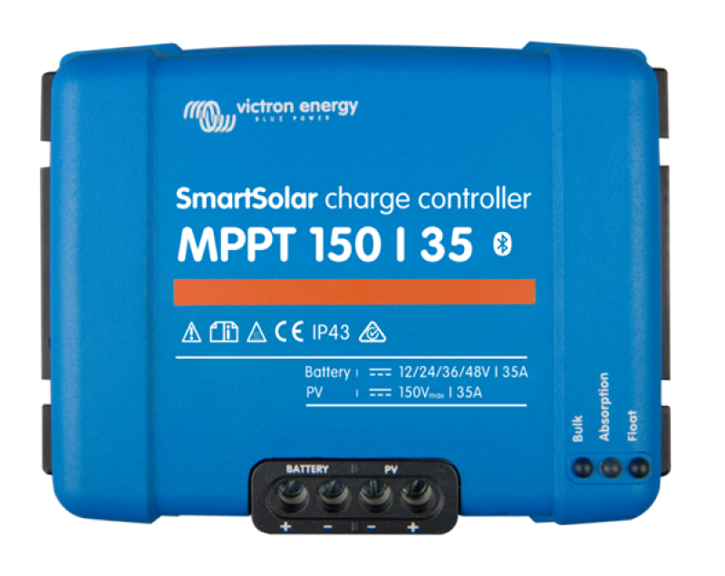 Victron Solar Laderegler SmartSolar MPPT 150/35 (12/24/48V-35A) Bluetooth