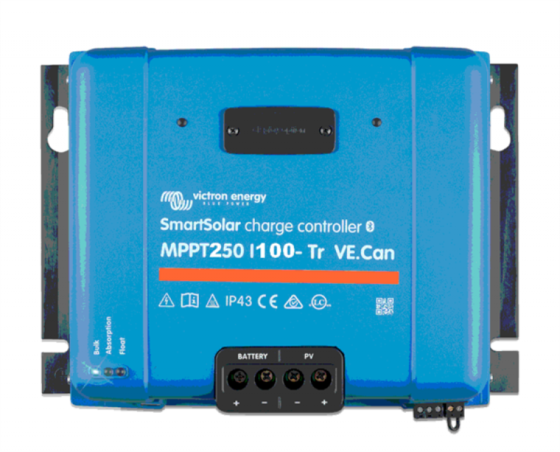 Victron Solar Laderegler SmartSolar MPPT 250/100-TR VE.CAN (12/24/48V-100A) Bluetooth Victron Solar Laderegler SmartSolar MPPT 250/100-TR VE.CAN (12/24/48V-100A) Bluetooth