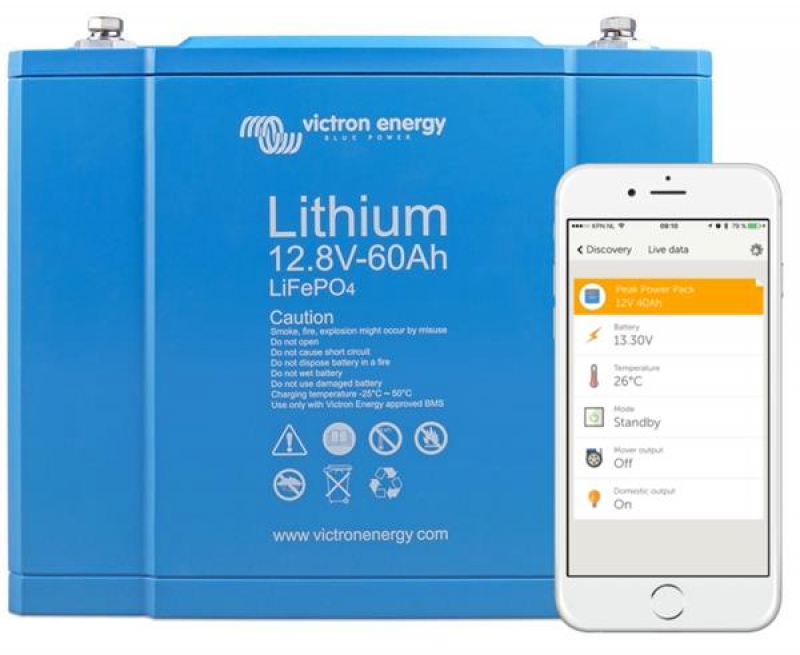 Victron LiFePO4 Batterie Smart 12,8V/60Ah Bluetooth Victron LiFePO4 Batterie Smart 12,8V/60Ah Bluetooth