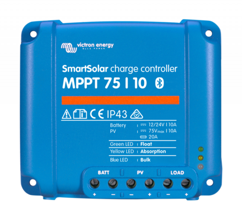 Victron Solar Laderegler SmartSolar MPPT 75/10 (12/24V-10A) Bluetooth