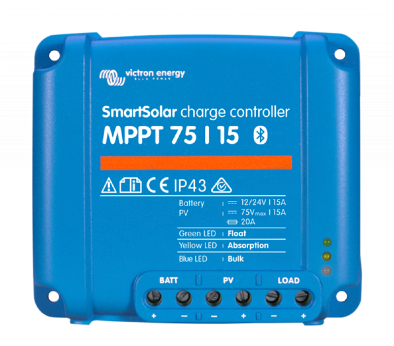 Victron Solar Laderegler SmartSolar MPPT 75/15 (12/24V-15A) Bluetooth Victron Solar Laderegler SmartSolar MPPT 75/15 (12/24V-15A) Bluetooth