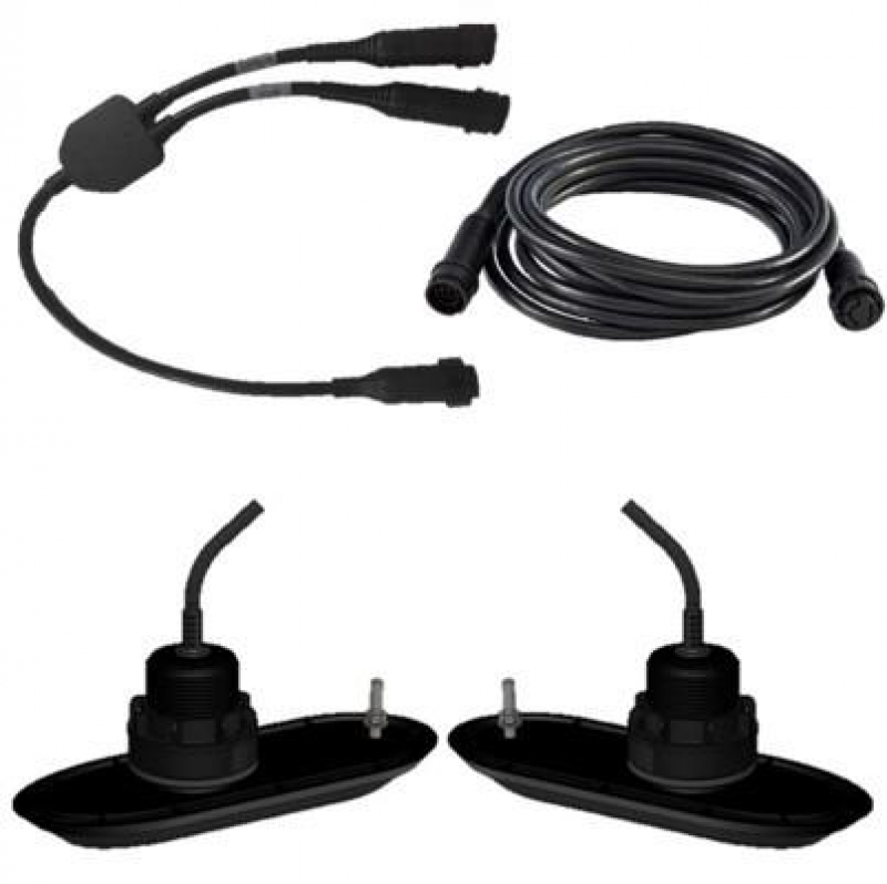 Raymarine T70321 RV-320 RealVision 20° Paar 3D Kunststoff-Durchbruchgeber