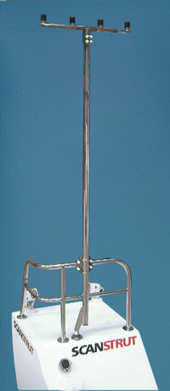Scanstrut TP-01 Halterung für bis zu 4 Antennen, 1,5m Mast Scanstrut TP-01 Halterung für bis zu 4 Antennen, 1,5m Mast