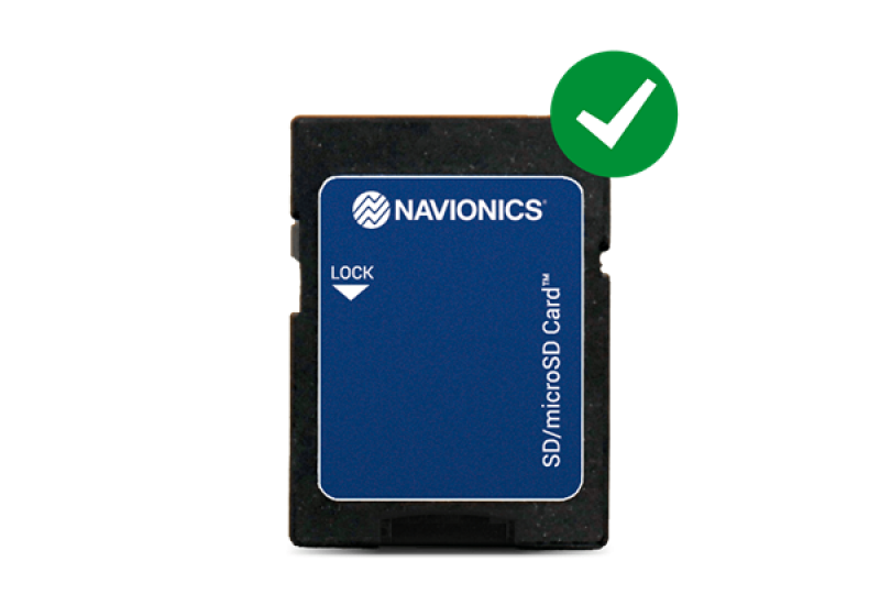 Navionics+ auf MSD-Modul unprogrammiert