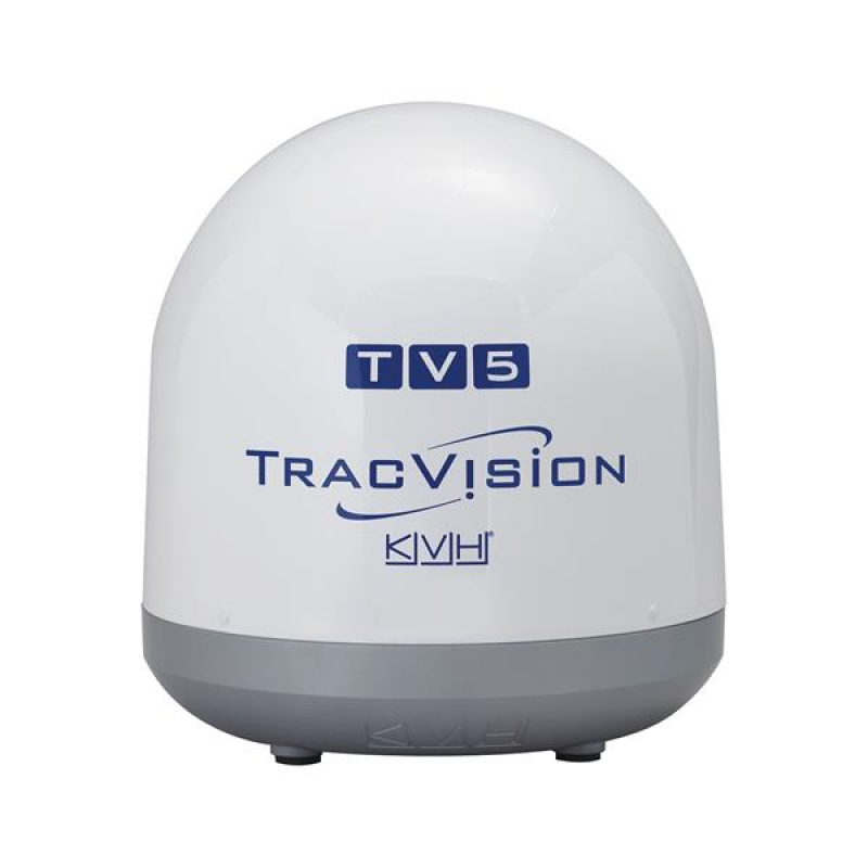KVH TracVicion TV5 mit Quad LNB und IP-TV-HUB B