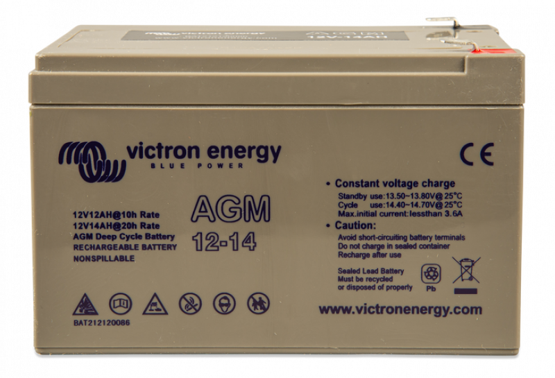 Victron AGM Deep Cycle Batterie 12V/14Ah