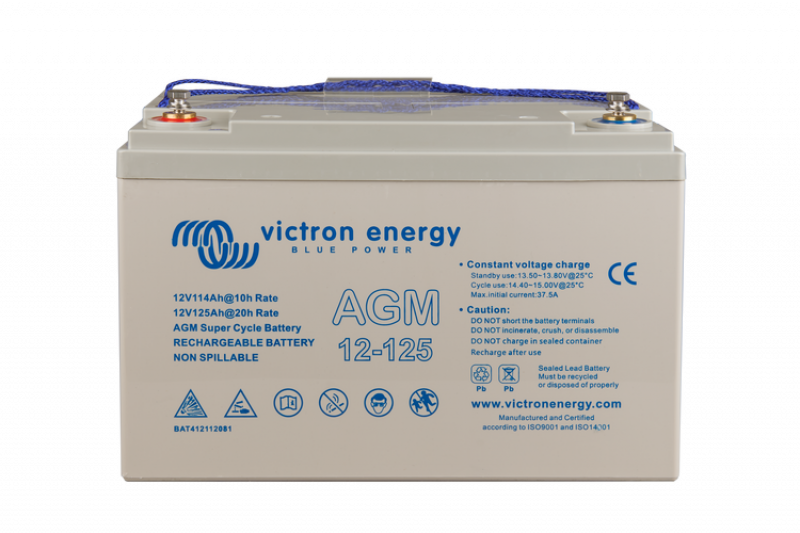Victron AGM Super Cycle Batterie 12V/125Ah Victron AGM Super Cycle Batterie 12V/125Ah