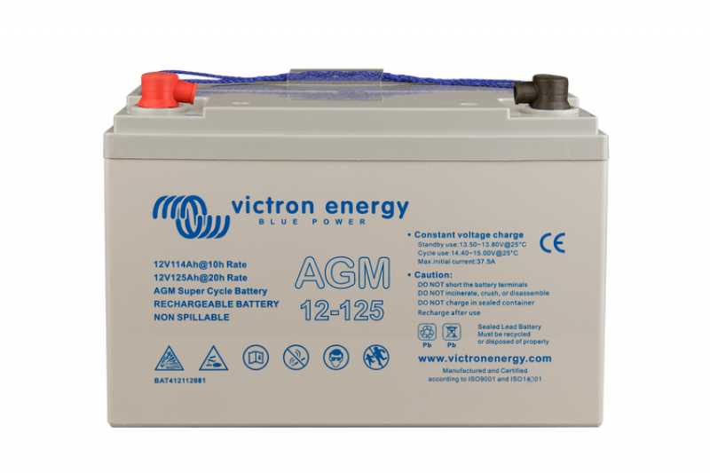 Victron AGM Super Cycle Batterie 12V/125Ah Victron AGM Super Cycle Batterie 12V/125Ah