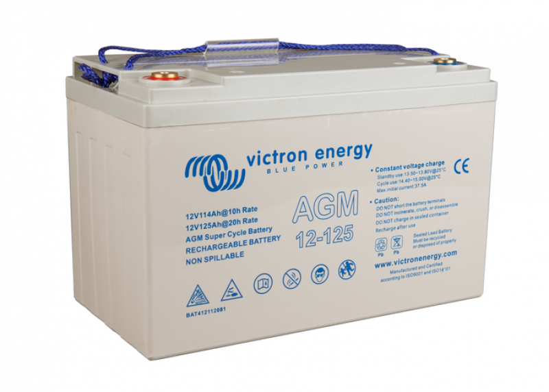 Victron AGM Super Cycle Batterie 12V/125Ah Victron AGM Super Cycle Batterie 12V/125Ah