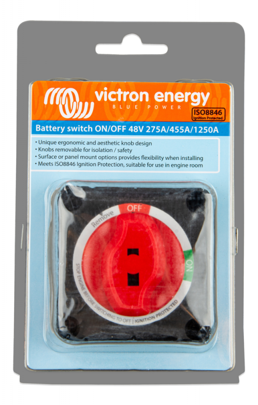 Victron Battery switch ON/OFF 275A