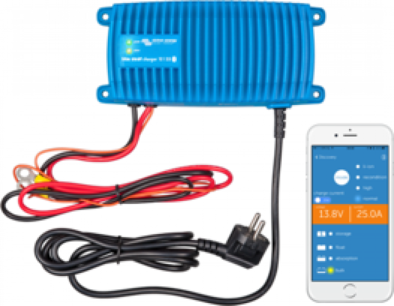 Victron Blue Smart IP67 Charger 12/25 (1) Schuko Victron Blue Smart IP67 Charger 12/25 (1) Schuko