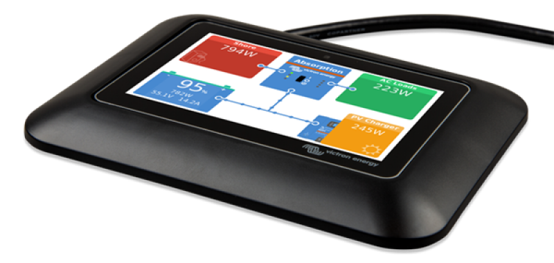 Victron GX Touch 50 adapter for CCGX cut-out