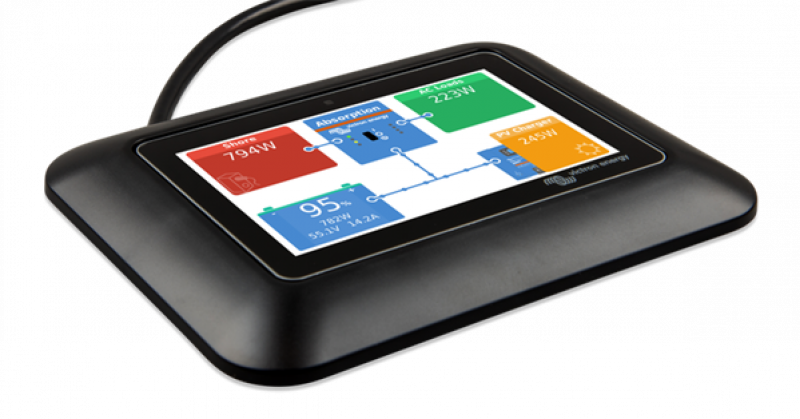 Victron GX Touch 50 adapter for CCGX cut-out