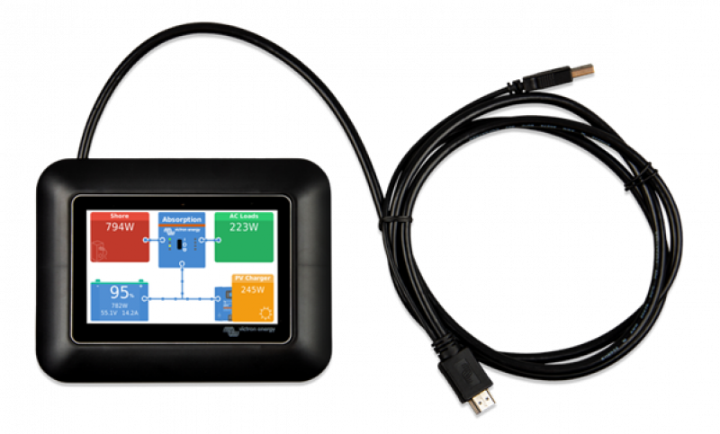 Victron GX Touch 50 adapter for CCGX cut-out
